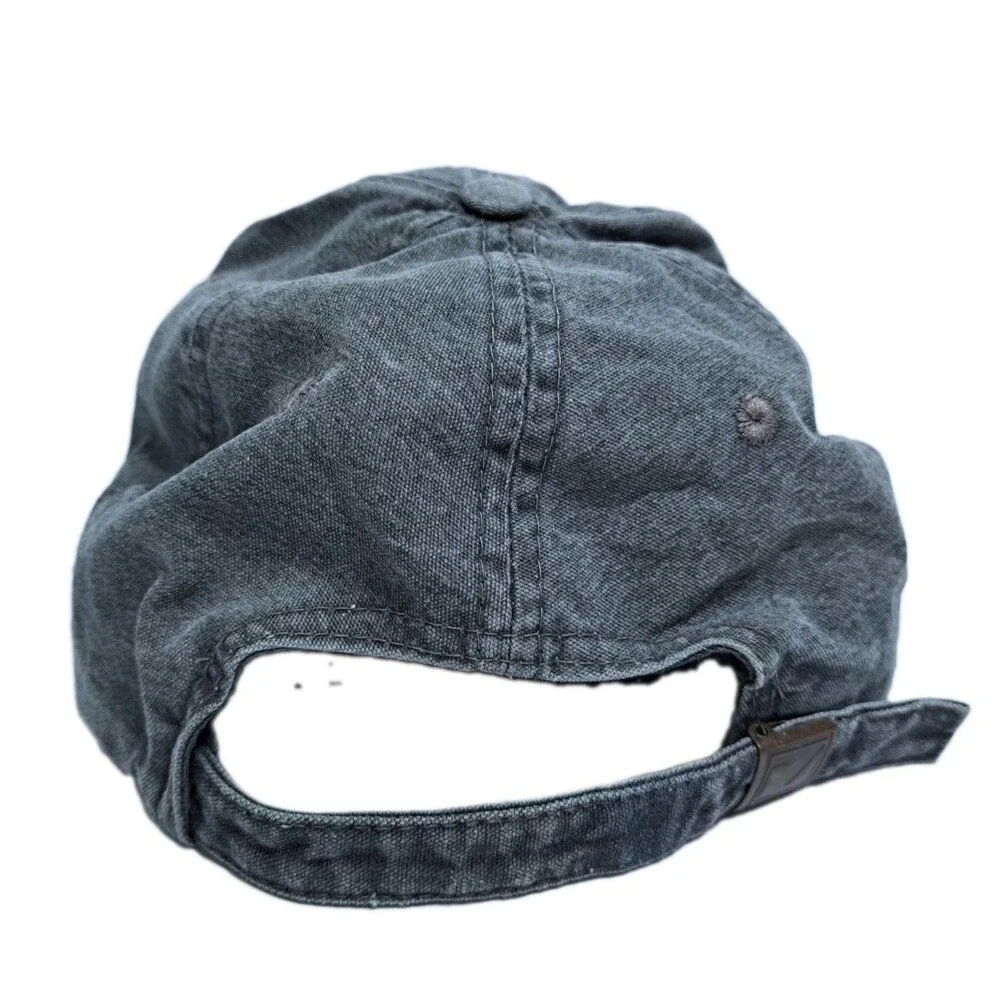 Galloway Township New Jersey Distressed Hat Cap Atlantic Strapback Gray Vintage